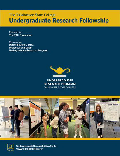 3. TSC Undergraduate Research Fellowship Grant Proposal